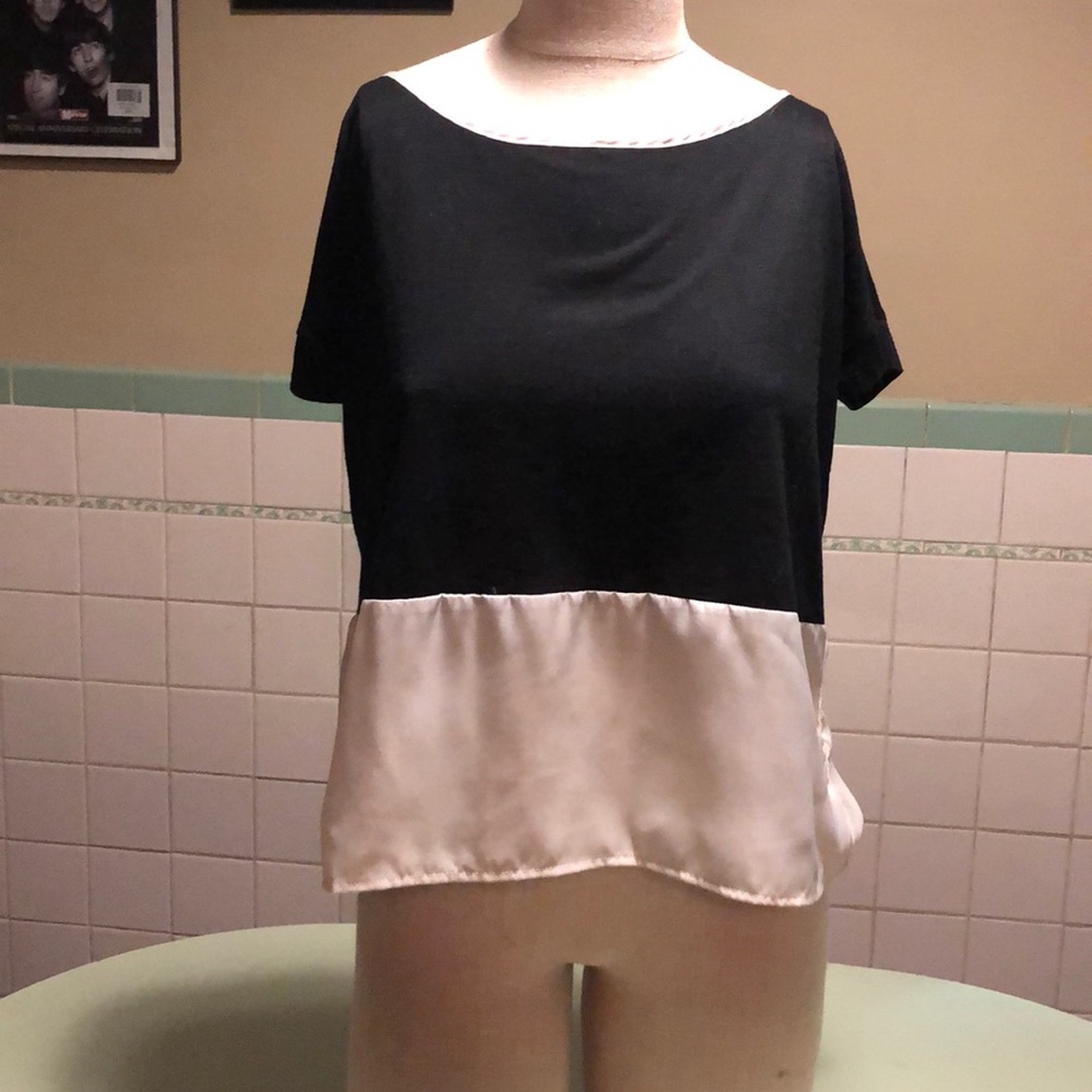 Forever 21 mixed blouse